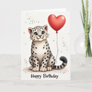 Joyous Cub Birthday Card