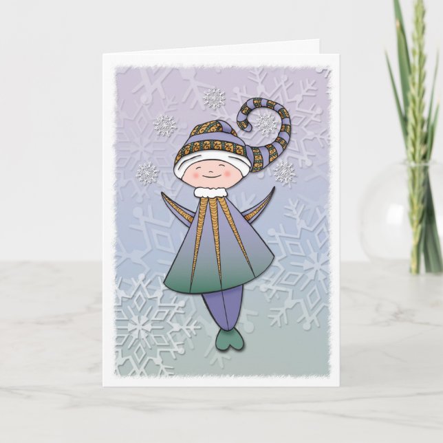 Joyous Elf  Card (Front)
