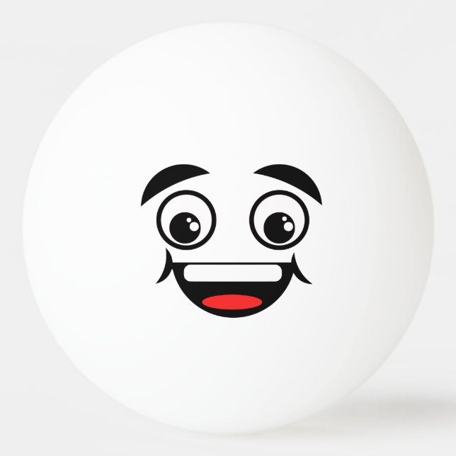 Joyous Face Ping Pong Ball (Front)