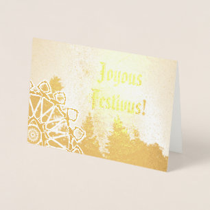 Joyous Festivus Quest on Real Foil Card
