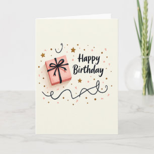 Joyous Gift Box Card