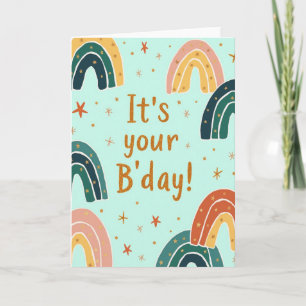 Joyous Golden Arches Card