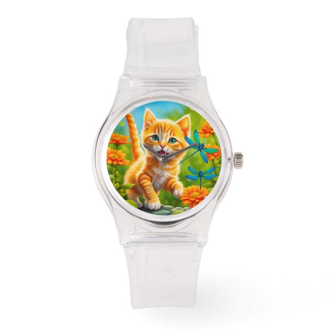 Joyous Kitten Watch (Front)