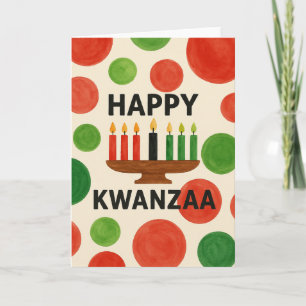 Joyous Kwanzaa Card