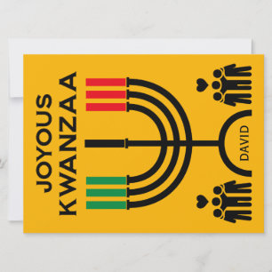 Joyous Kwanzaa Holiday Card