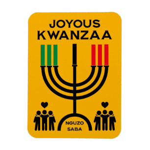Joyous Kwanzaa Magnet