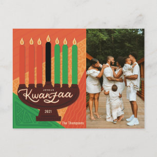 Joyous Kwanzaa Photo  Holiday Design