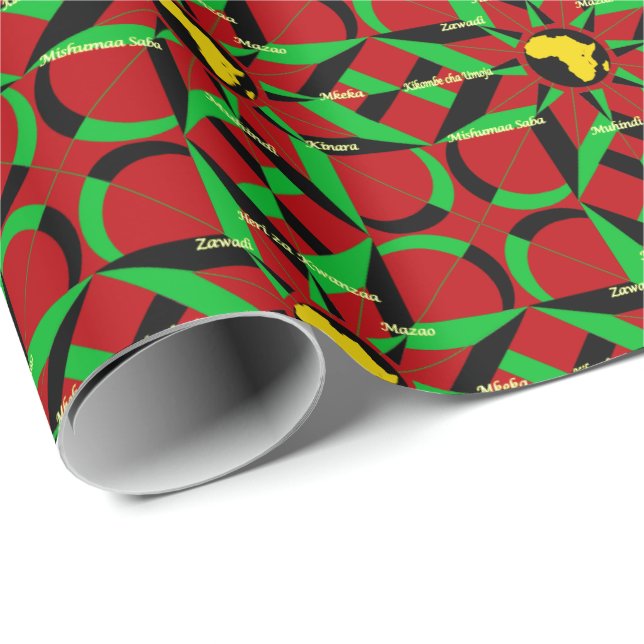 Joyous Kwanzaa Wrapping Paper (Roll Corner)