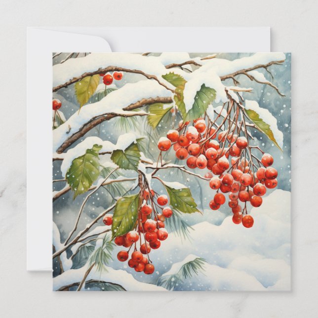 Joyous Moments of Calm Holiday Card (Front)