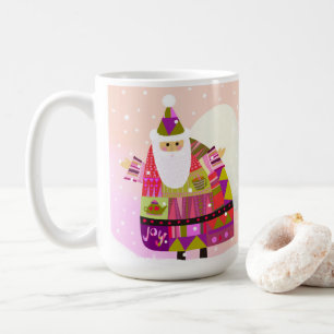 Joyous Santa Mug