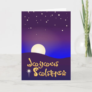 Joyous Solstice Card