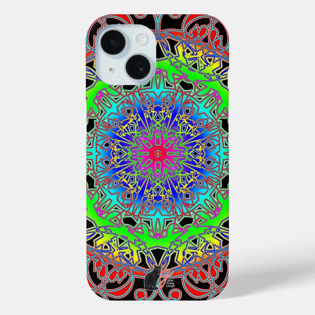 Joyous Spectra Glyph Case-Mate iPhone Case (Back)