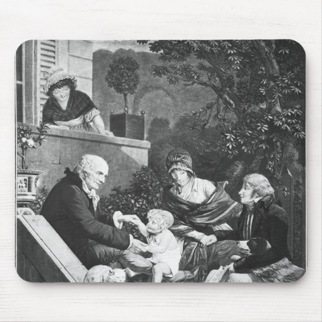 Joys of being a father, c.1797 mouse pad (Front)