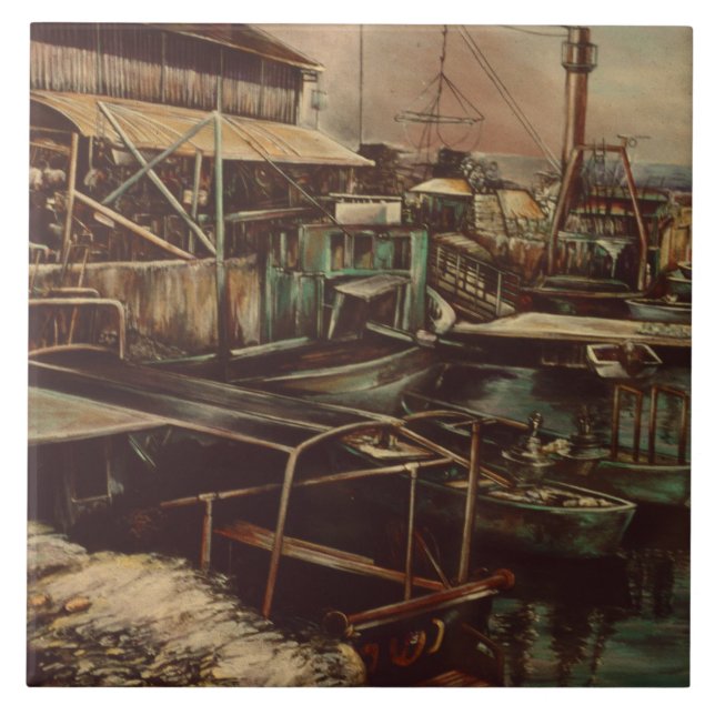 Joys of Jaffe Ceramic Tile (Front)