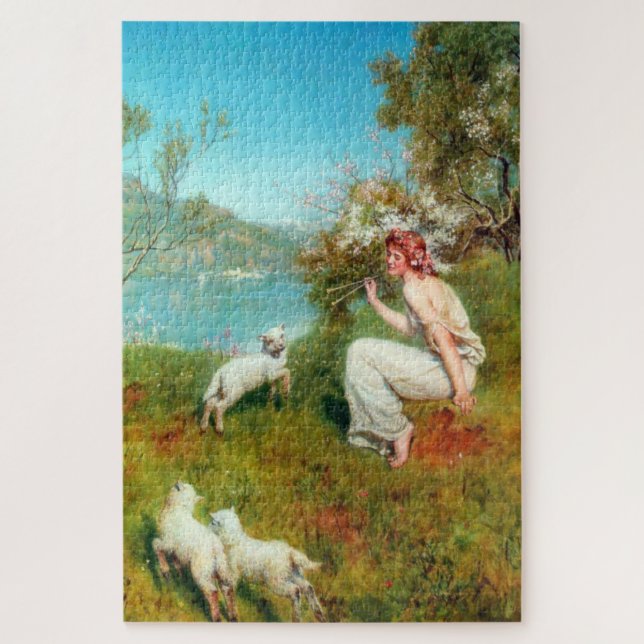 Joys of Spring (by John Collier) Jigsaw Puzzle (Vertical)