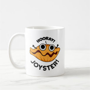 Joyster Funny Joyful Animal Oyster Pun Coffee Mug