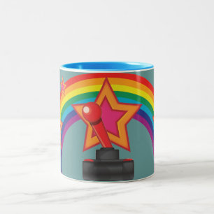 Joystick Two-Tone Coffee Mug