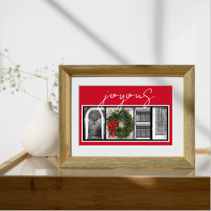 Joyus Noel Christmas Holiday Photo Print