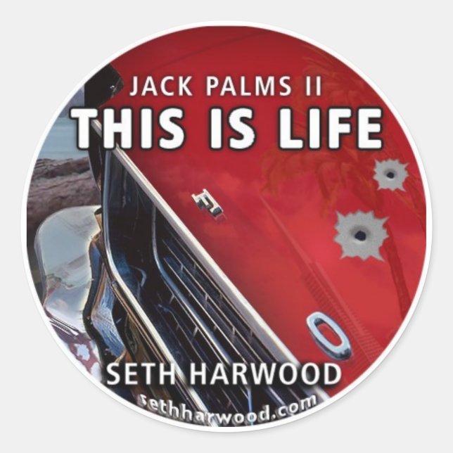 JP2-LAYERED-COVER-round Classic Round Sticker (Front)