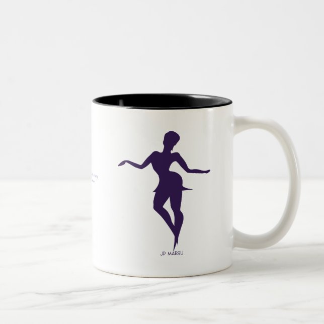 JP MAROU Dancing the night Away coffee mug (Right)