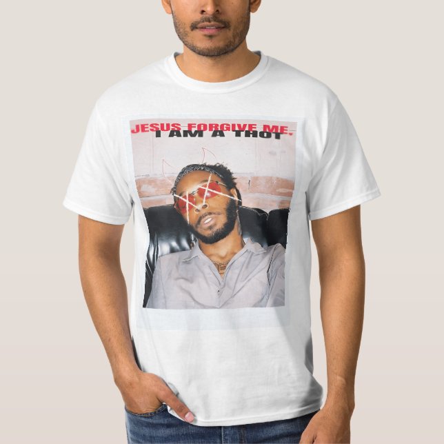 Jpegmafia Jesus Forgive Me, I Am A Thot T-Shirt (Front)