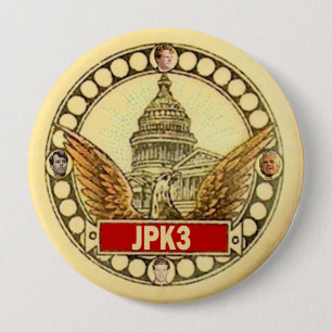 JPK3 Joseph P. Kennedy, III for Congress 2012 10 Cm Round Badge