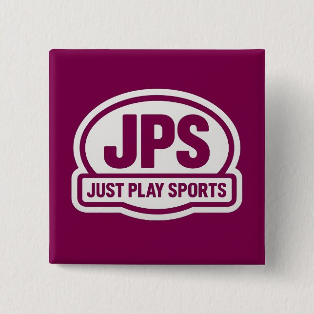 JPS  15 CM SQUARE BADGE (Front)