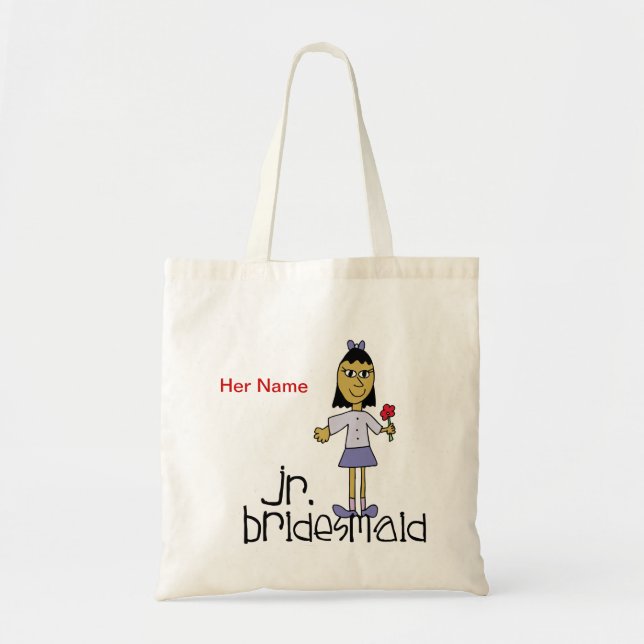 Jr. Bridesmaid Tote Bag (Front)
