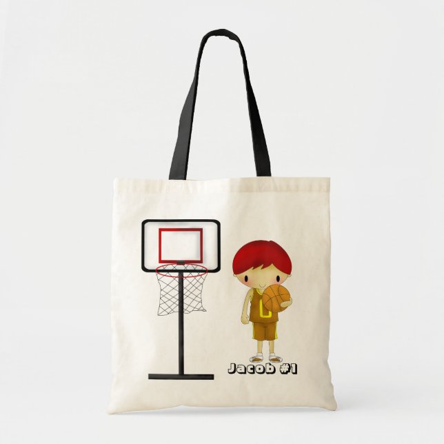 Jr Sports Personalise Bag (Front)