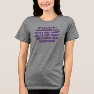 JRG Sacrifice 2S Tri-Blend Shirt