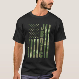 Jrotc Cadet United States Junior Rotc Camouflage U T-Shirt