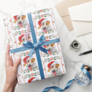 JRT Dog Pattern Christmas Wrapping Paper