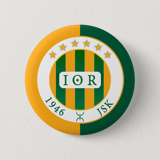 JS Kabylie 6 Cm Round Badge (Front)