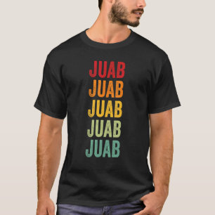 Juab County Utah Rainbow Text Design T-Shirt