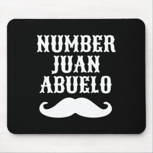 Juan Abuelo Spanish Mexican Best Dad Gifts Mouse Pad