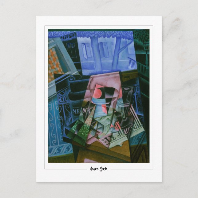 Juan Gris #219 - Fine Art Postcard (Front)