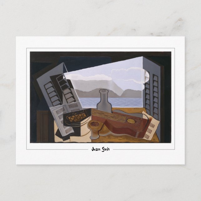 Juan Gris #65 - Fine Art Postcard (Front)