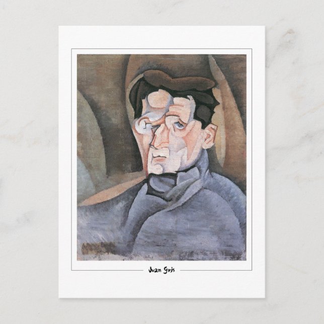 Juan Gris #7 - Fine Art Postcard (Front)