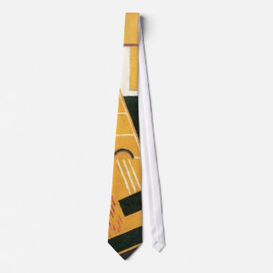 Juan Gris - Photograph of The Guitar Abstract Art Tie