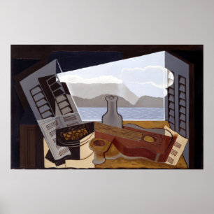 Juan Gris The Open Window Poster
