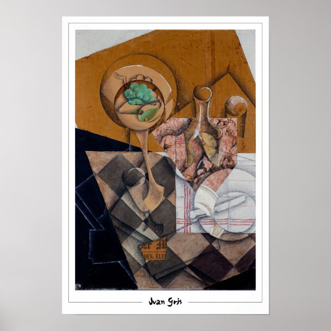 Juan Gris Zedign Art Poster #144 (Front)