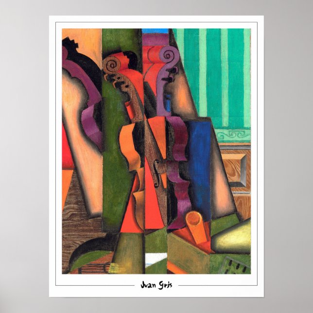 Juan Gris Zedign Art Poster #170 (Front)