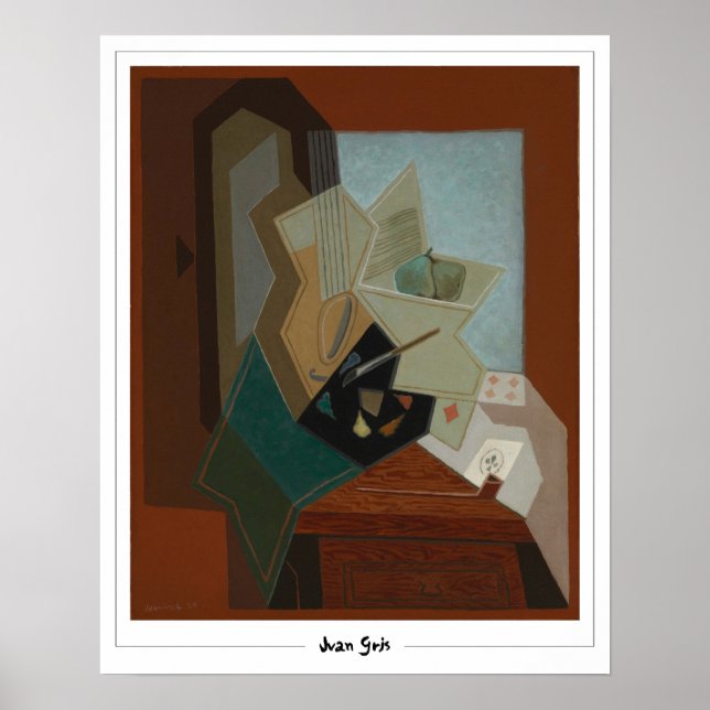 Juan Gris Zedign Art Poster #241 (Front)