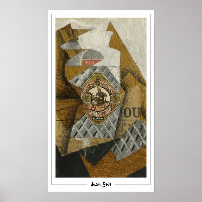 Juan Gris Zedign Art Poster #261 (Front)