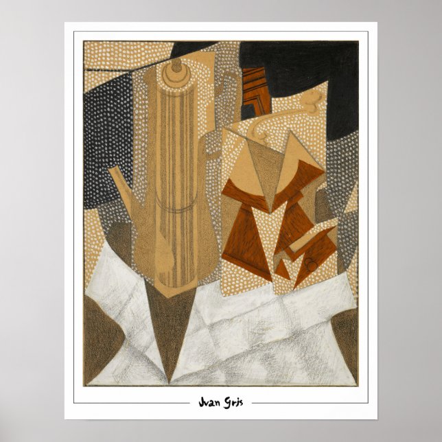Juan Gris Zedign Art Poster #316 (Front)
