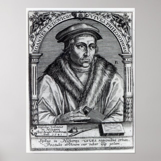 Juan Luis Vives Poster (Front)