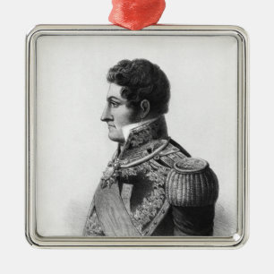 Juan Manuel de Rosas Metal Ornament