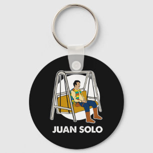 Juan Solo Funny Cinco De Mayo Mexican Latin Fiesta Key Ring