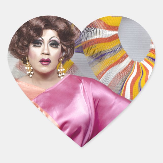 Juanita MORE! Heart Sticker (Front)