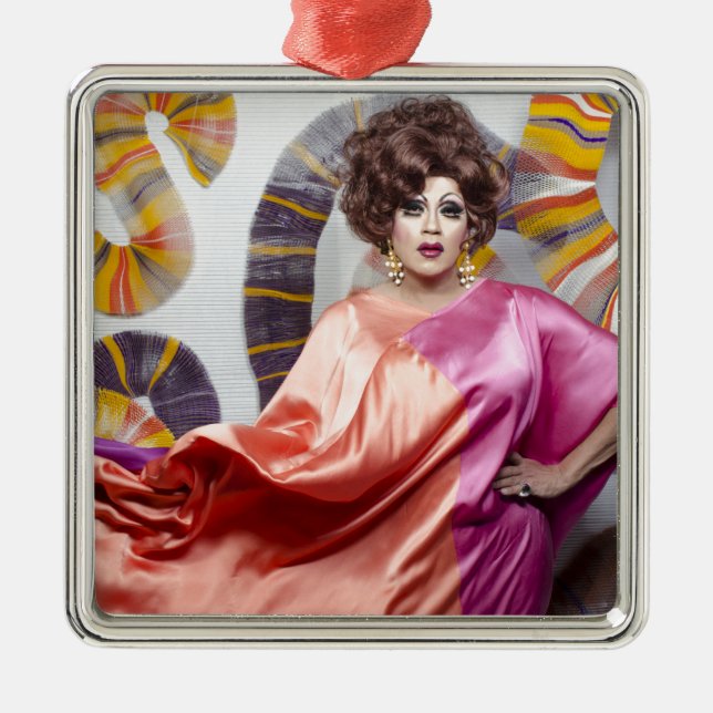 Juanita MORE! Metal Tree Decoration (Front)